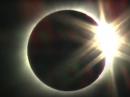 The second "diamond ring" phase of the 2017 Great American Eclipse, as seen in Madras, Oregon. [Sierra Harrop, W5DX, photo]